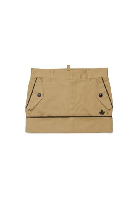 Gonna con logo DSQUARED2 JUNIOR | DQ3555 D0AIGDQ776